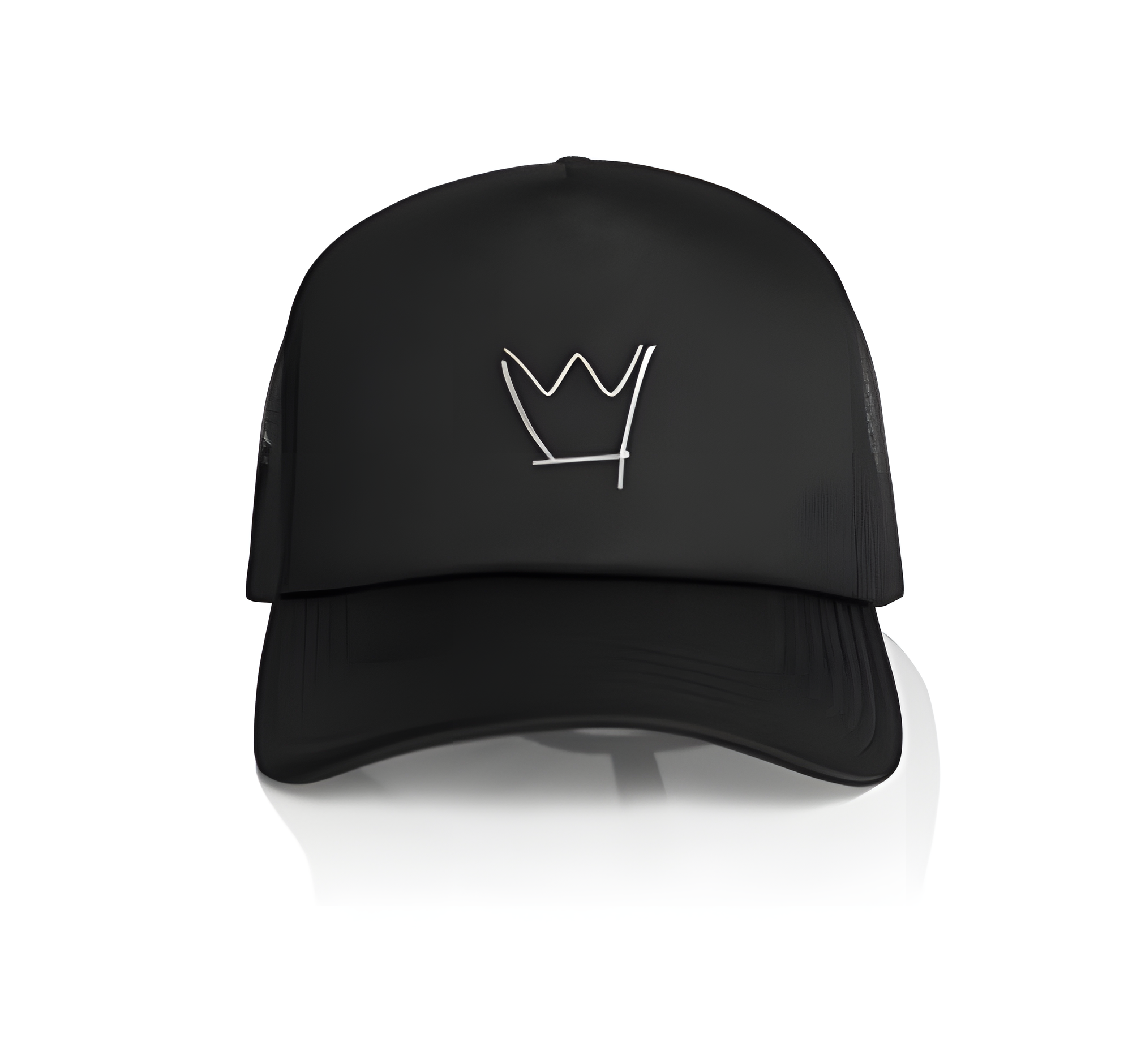 WestSide cap — black on white