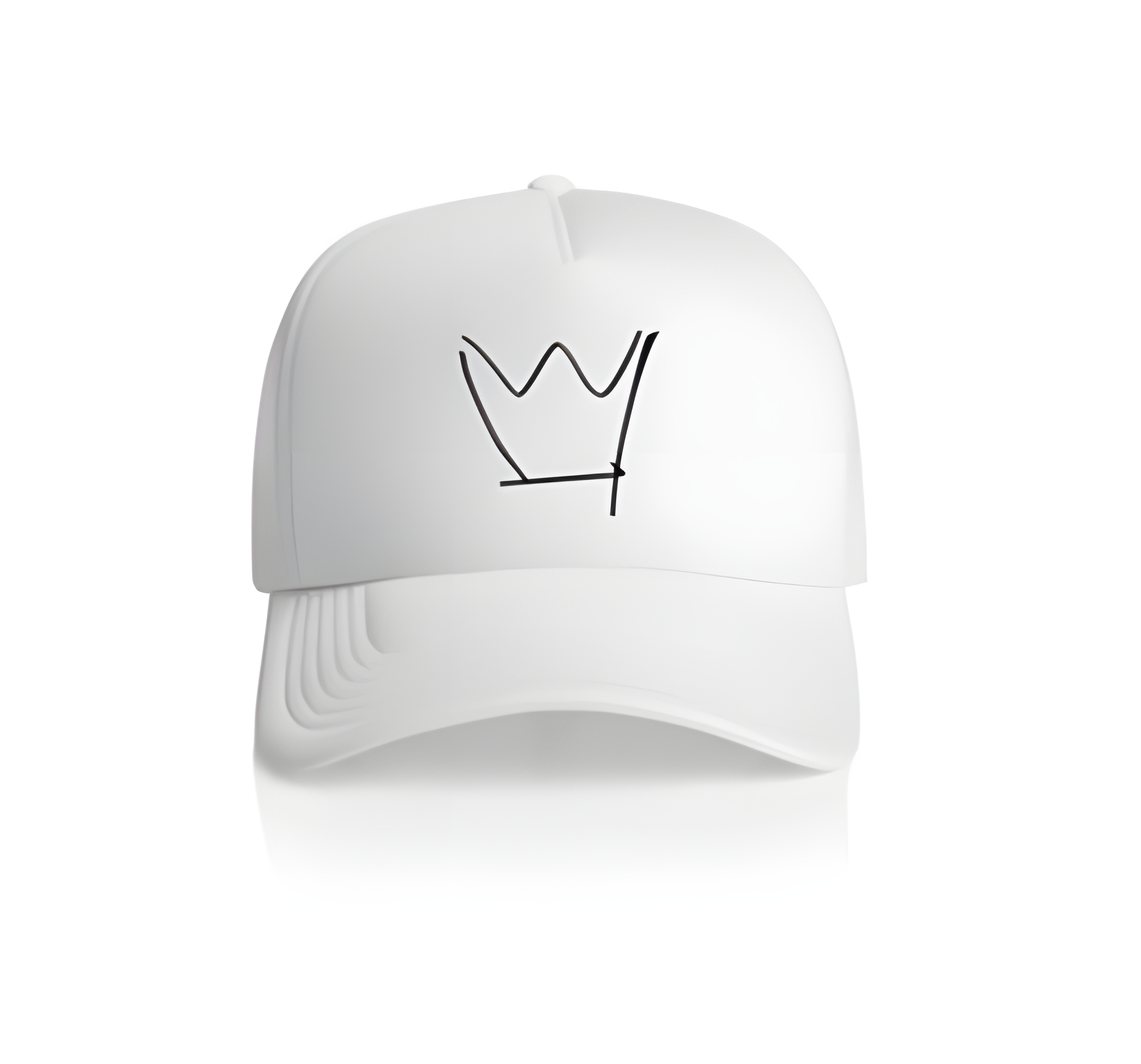 WestSide cap — white on black