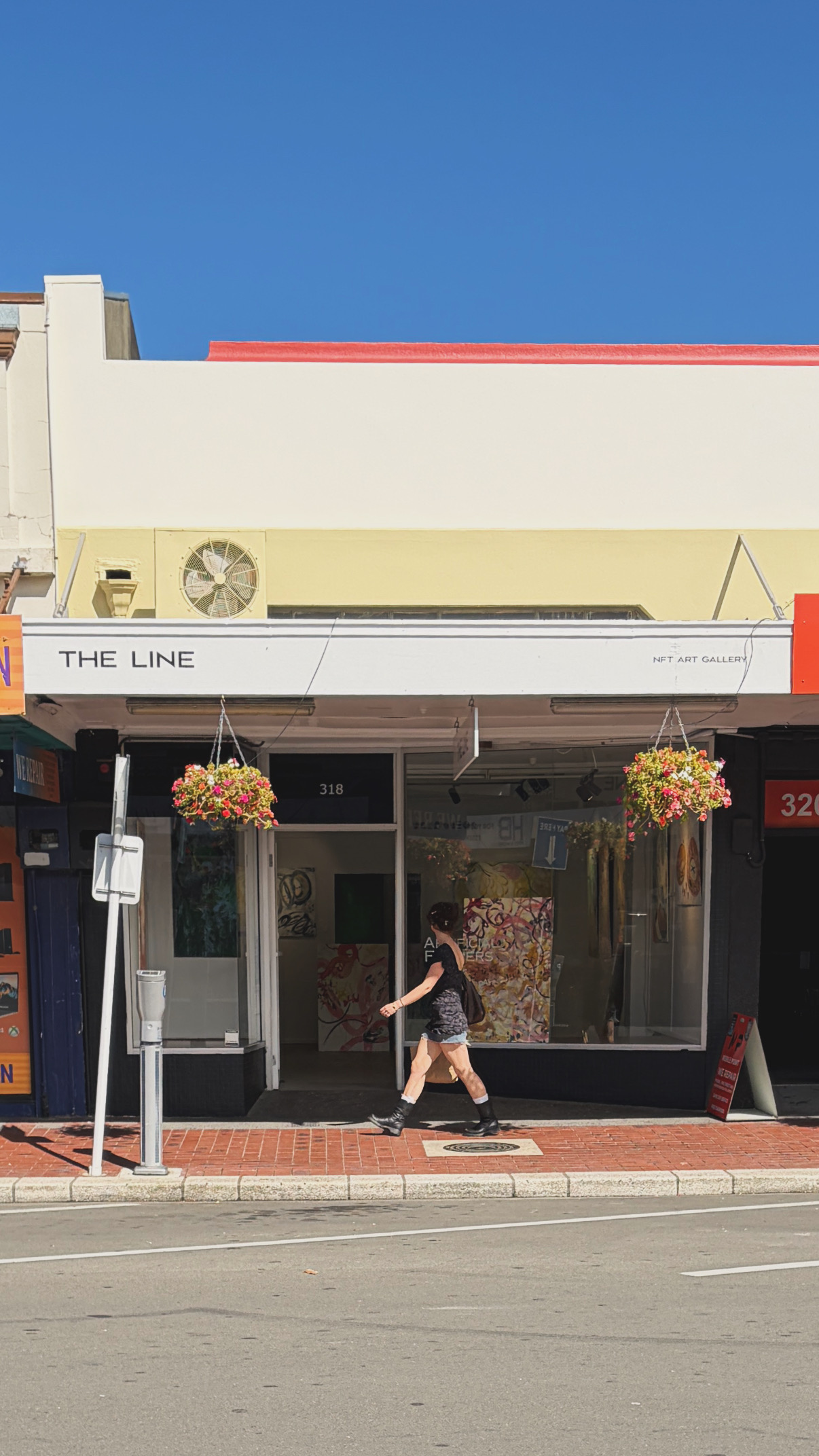 The Line Gallery building