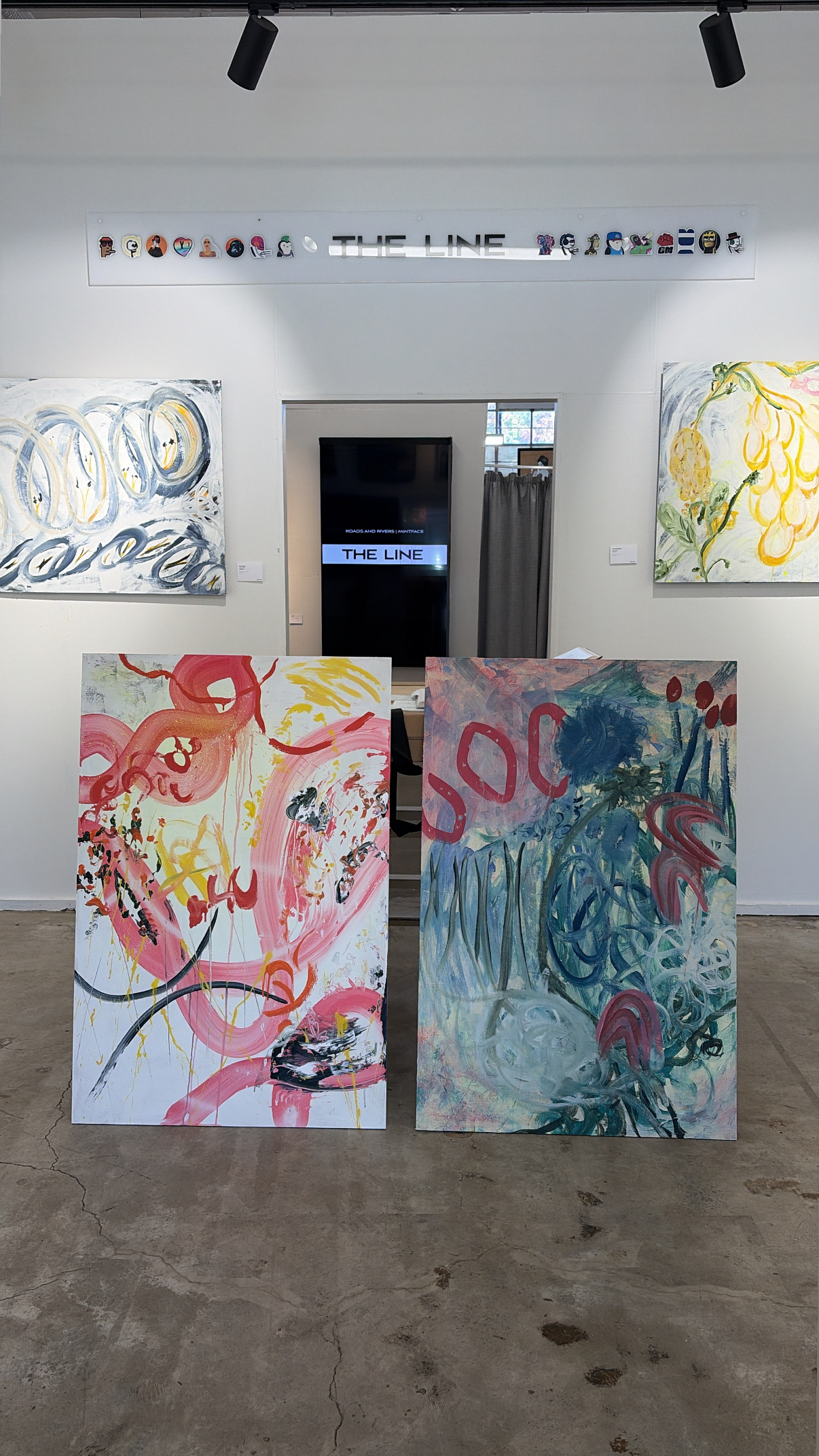 The Line Gallery interior — Hastings